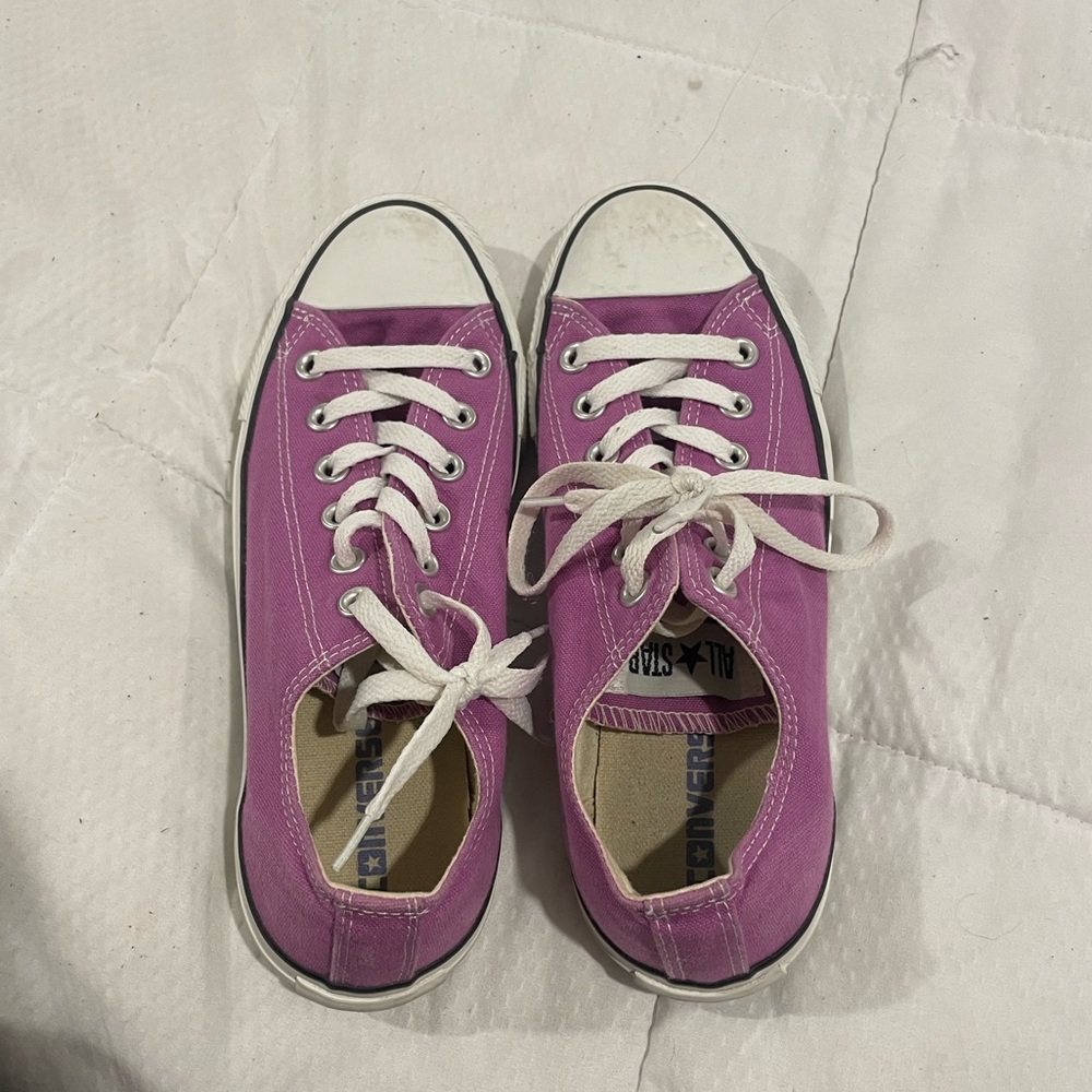 purple converse size 8